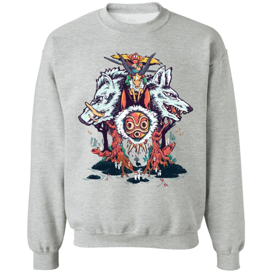 Princess Mononoke All Characters Sweatshirt