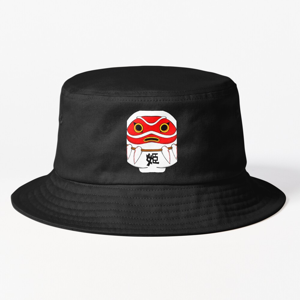 Princess Mononoke Hime Daruma Bucket Hat