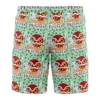 Raging Princess Mononoke SG Hawaiian Shorts BACK Mockup - Princess Mononoke Store